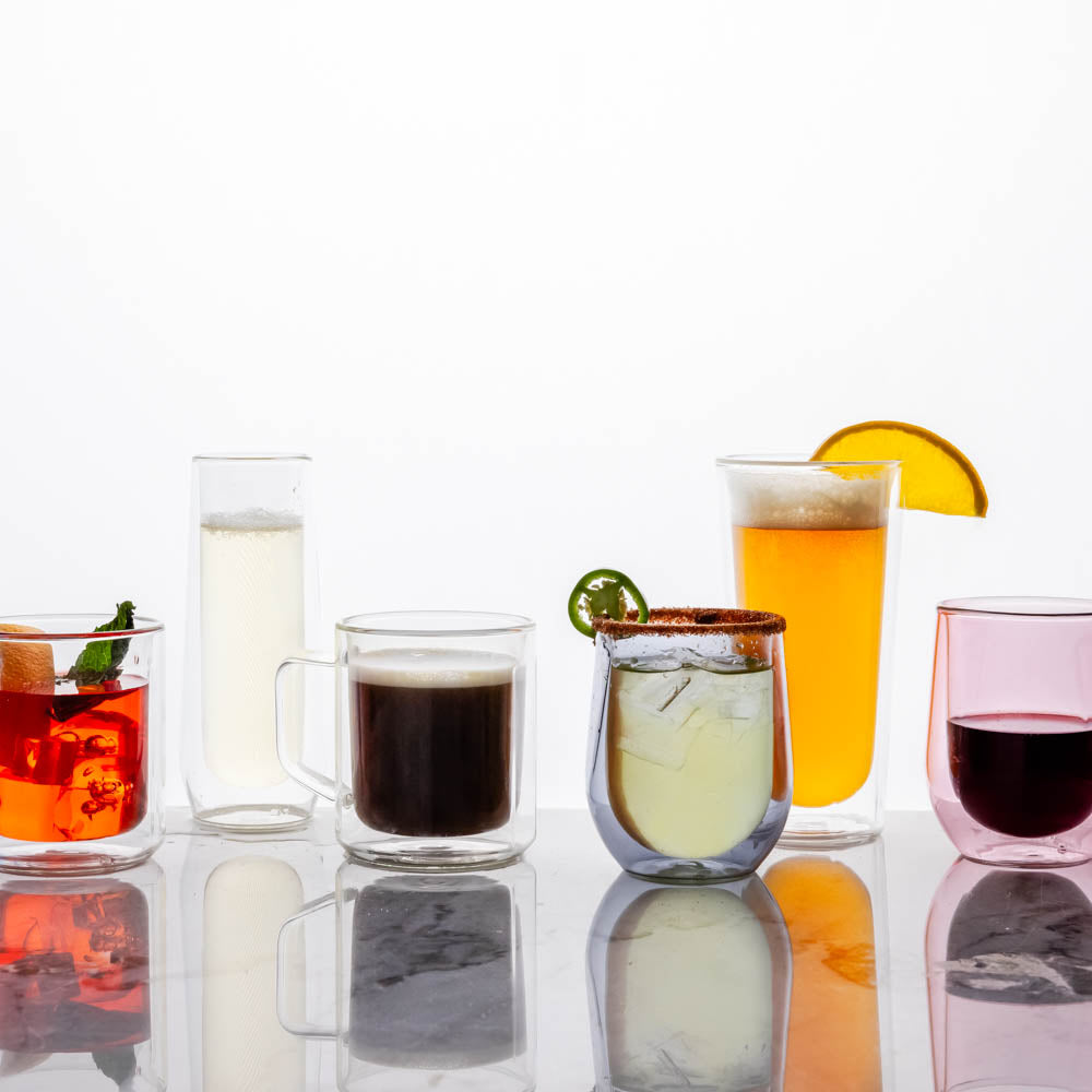 Stemless Flute Glass Set (2) - Image 5