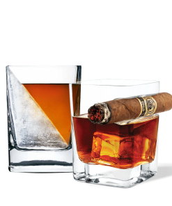 Whiskey Wedge + Cigar Glass Bundle